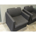 Grey Patterned Reception Chair Grey Patterned Reception Chair